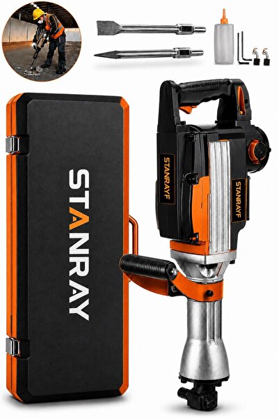 stanrayf Alman H-Tech 17 Kğ Yeni Nesil Çelik Şanzıman Büyük Boy Kırıcı Hilti ...