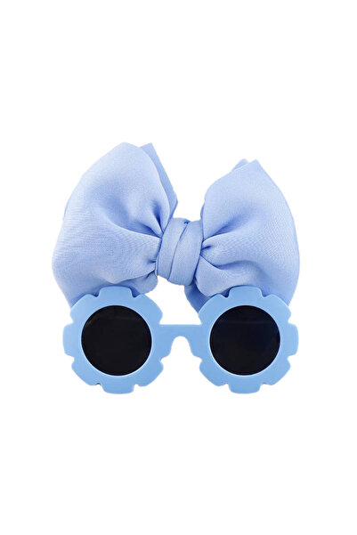 EFAYN.RO Set ochelari de soare pentru fetite, model rotund tip floare, cu fun...