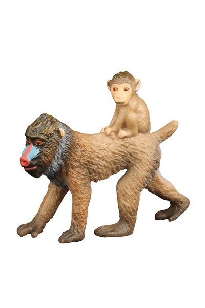 OEM Figurină animal pentru copii - Animalute Realiste Cimpanzeu - Maimuta – f...