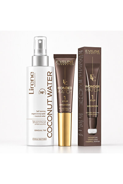 Lirene Set Bronz Corp și Față – Perfect Tan Apă Autobronzantă + Eveline Wonde...