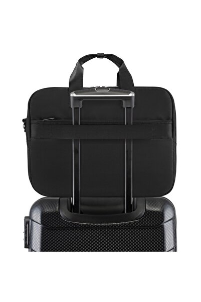 zagatto Geanta laptop, Zagatto® ZG 1081, Compatibila 15.6 inch, 40x10x30 cm, Impermeabila, Neagra