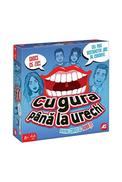 As Joc de Societate ”Cu Gura Pana la Urechi” – joc de societate