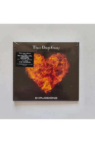 MONO MÜZİK KİTABEVİ Three Days Grace - Explosions CD ( Plak Değildir)