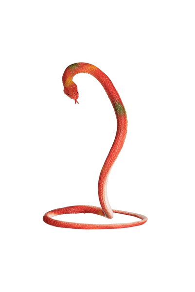 OEM Jucarie Sarpe Rosu Verde 70cm – figurine animale