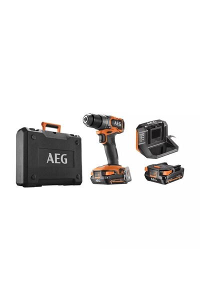 AEG BS 18SBL2-202C Akülü Darbeli Vidalama Kömürsüz Çift Akülü 18V 2Ah
