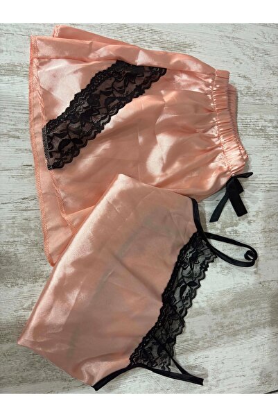 Generic Brand Women's pajama set, satin, several colors available