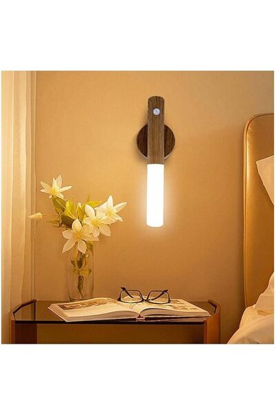 Lukione Rechargeable Motion Sensor Night Lights, Wireless Wall Lights Sconce