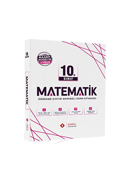 Sonuç Yayınları 10. Sınıf Matematik Maarif Modele Uygun Modüller Set 2028