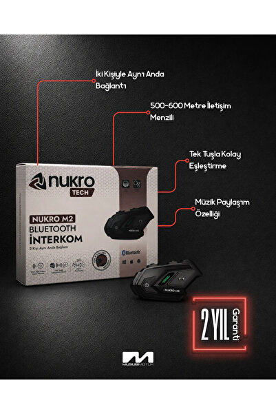 Nukro M2 İnterkom Seti