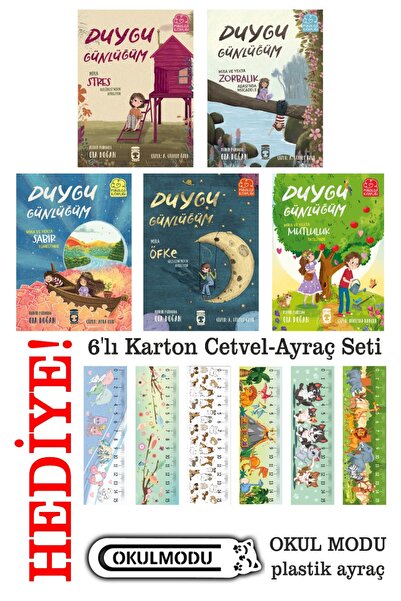 Timaş Çocuk Duygu Günlüğüm Serisi 5 Kitap 304 Sayfa