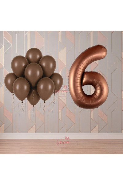 RÖNESANS PARTİ مجموعة حفلات عيد الميلاد ذات الطابع البني لعمر 6 سنوات من روني...