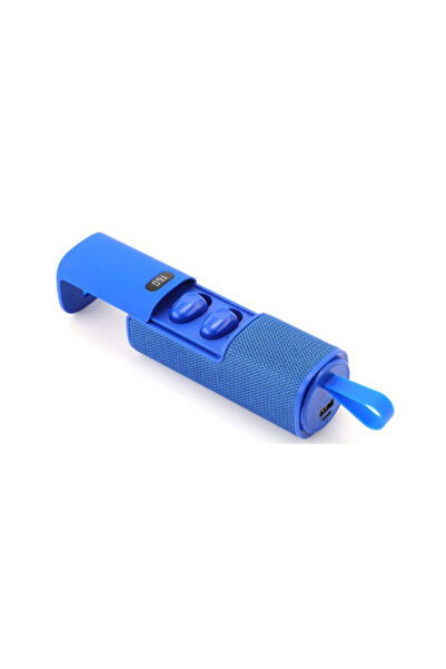 NO BRAND Ασύρματο ηχείο Bluetooth με σετ ακουστικών - TG807 - 883815 - Blue