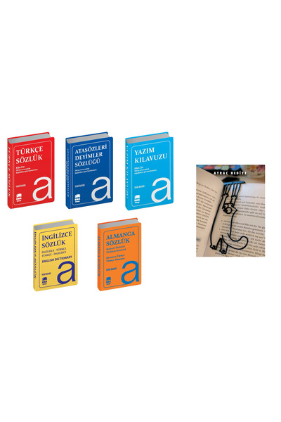 Ema Kitap TÜRKÇE SÖZLÜK / İNGİLİZCE SÖZLÜK / ATASÖZLERİ VE DEYİMLER SÖZLÜĞÜ /...