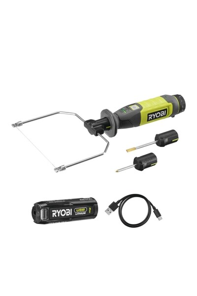 Ryobi RHC4-120G Akülü Köpük Kesme ve Sıcak Kesim Kalemi 4V Li-Ion 2 Ah