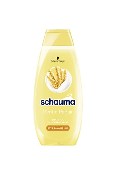 Schauma Șampon reparator delicat cu extract de grâu pentru păr uscat și deter...