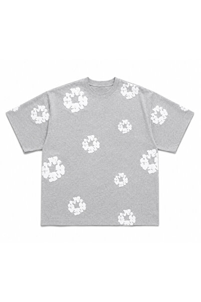 Machetta Unisex New Floral Printed Oversize T-Shirt