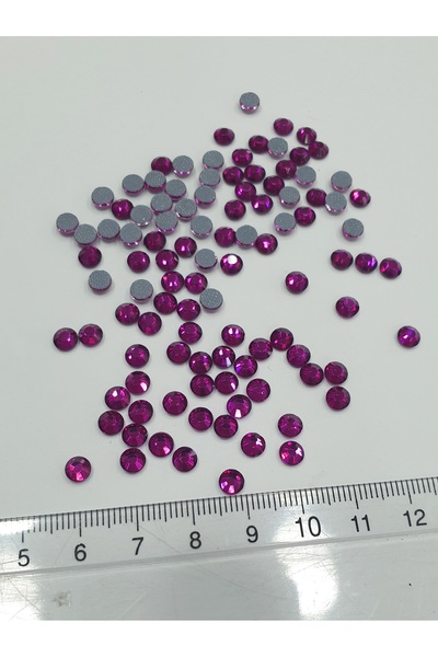 CRYSTALSHOP Hotfix Iron-On Stone Ss20 Fuchsia (25 Gram - 400 Pieces)