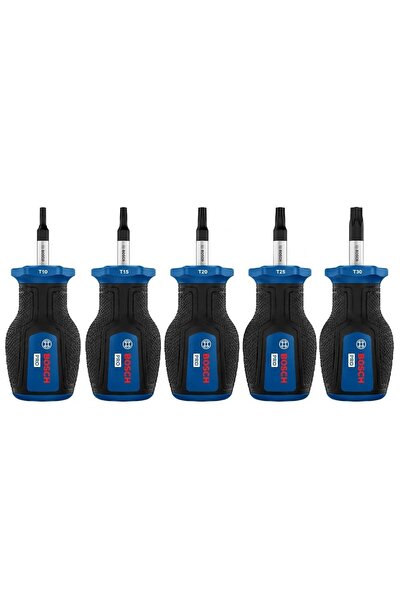 Bosch 1600A039PU Torx Uçlu Topaç Tornavida Takımı Pro 5 Parça