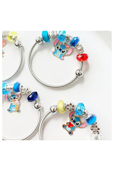 SHOP LIKE A PRO Brățară Lilo & Stitch cu Pandantiv Stitch, Mărgele Decorative...