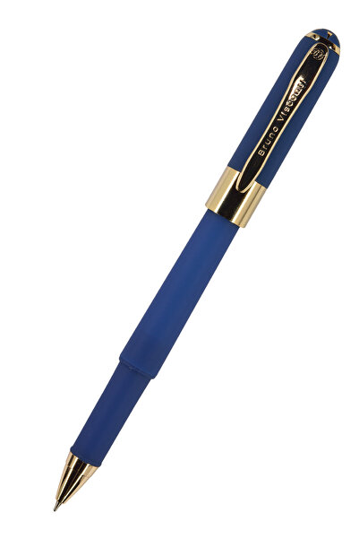 Bruno Visconti Monaco Premium Ballpoint Pen 0.5 mm – Blue, Swiss Tip