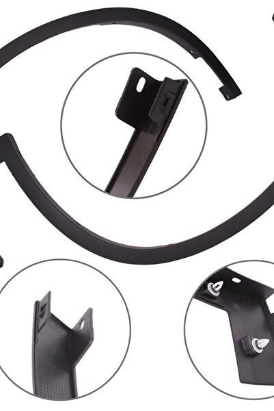M MODECAR BMW X1 F48 14-22 ornament aripă față stânga + dreapta 2 buc. set