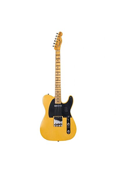 FENDER Custom Shop 1952 Telecaster Super Heavy Relic Akçaağaç Klavye Aged Noc...
