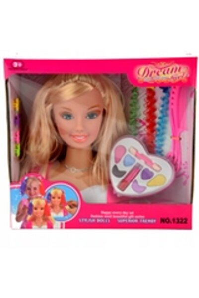 Skleplolki Cap de coafat și machiaj pentru copii cu accesorii, 3+