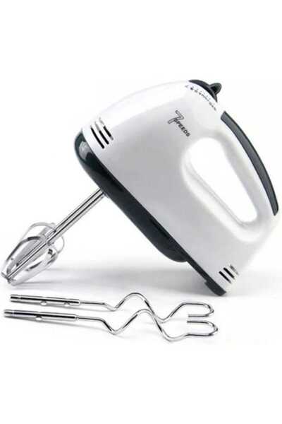 DealsReall Mixer de mână electric, 7 viteze, 2 teluri, 2 cârlige pentru aluat...