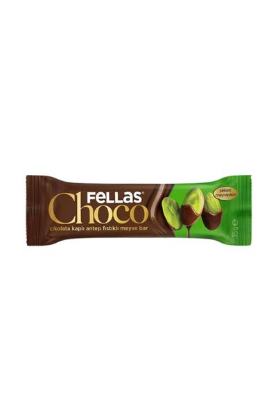 Fellas Çikolata Kaplı Meyve Bar Antep Fıstıklı 35gr