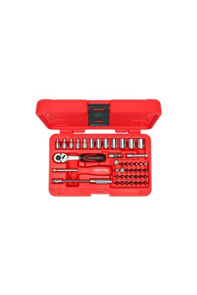 İzeltaş Izeltas 14000005133 1/4 hex socket and bit set, 45 pieces
