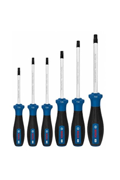 Bosch 1600A039PC Torx Uçlu Tornavida Takımı Pro 6 Parça