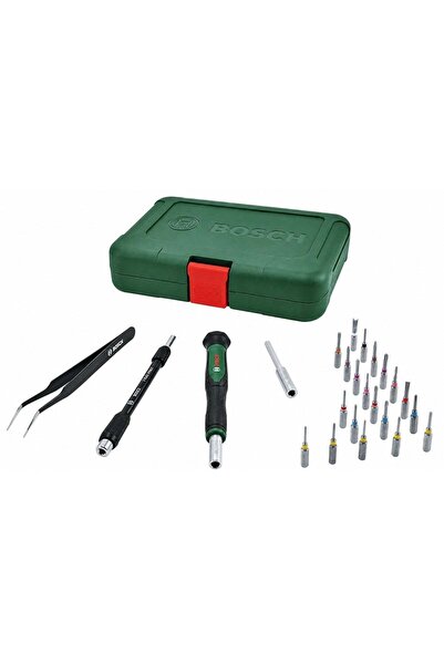 Bosch 1600A039HT Hassas Uçlu Tornavida Seti 24 Parça