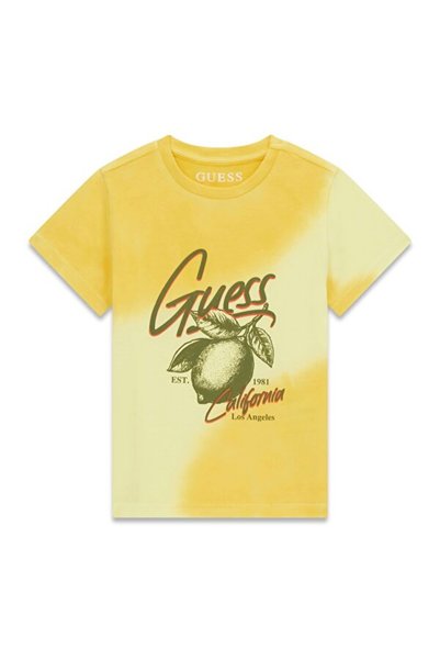 Guess Tie Erkek Çocuk Regular Fit T-Shirt