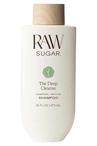 Raw Sugar The Deep Cleanse Charcoal + Matcha Purifying Shampoo 473ml
