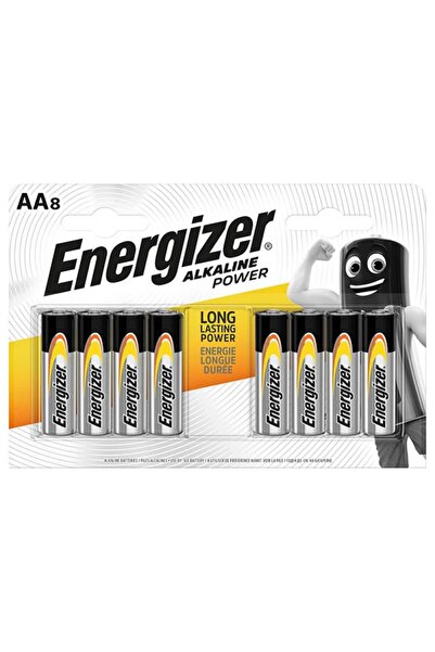 Energizer Алкални АА батерии, 8 бр./комплект