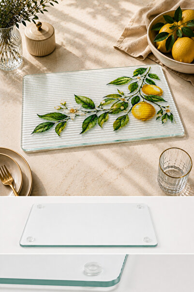 Decorita Cam Supla |   Ribbed Glass Supla |   Lemonia |   25cm X 35cm