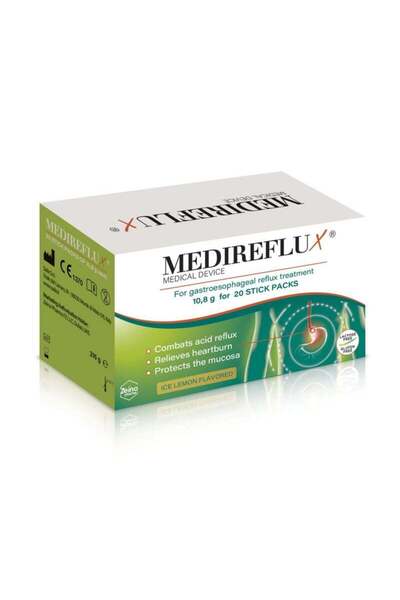 MEDIREFLUX STICK 20'S