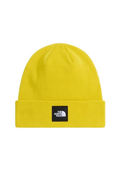 THE NORTH FACE Dock Worker Recycled Beanie Unisex Beanie Nf0A8Hmgno71 Yellow-Std