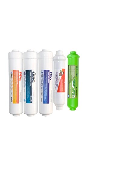STA-5 Alkali Mineral 5'li Filtre Değişim Seti (Membransız)