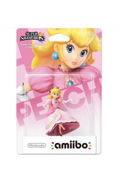 amiibo Peach Figure No. 2 (Super Smash Bros.)