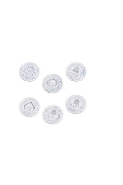 Generic Brand Set 6 matrite pentru rasina epoxidica cu model pentru Craciun, ...