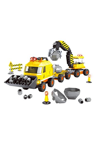 OEM Cuburi de Constructie Vehicule de Constructii cu Bila de Demolare (283 Pi...