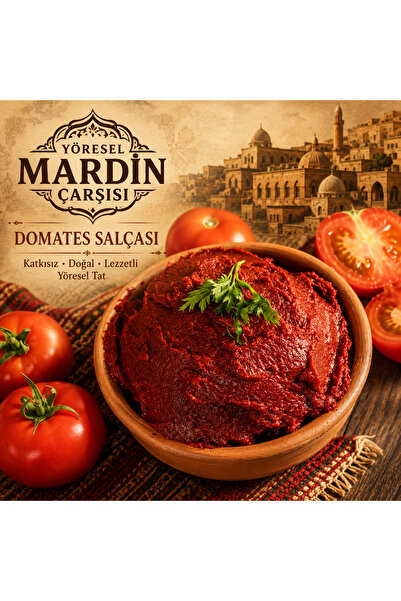 Genel Markalar MARDİN DOĞAL EV YAPIMI DOMATES SALÇASI 1 kg