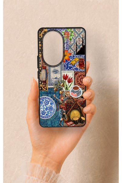 Vip Case حافظة سيليكون متوافقة مع هاتف Honor 200 Pro 5G بنمط الثقافة العثماني...