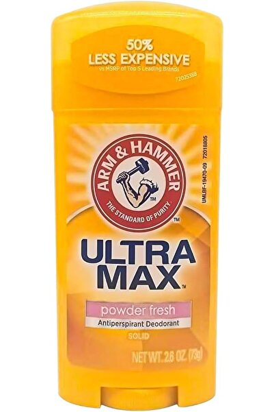 Arm&Hammer مزيل العرق ألترا ماكس من آرم أند هامر، مصنوع من مسحوق مصمت ومنعش، ...