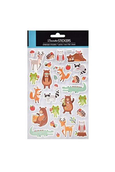 CATIANO Autocolante 3D Animale de Padure - 30buc