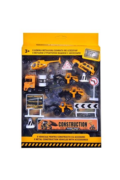 CATIANO Set Vehicule de Santier & Accesorii 1:87