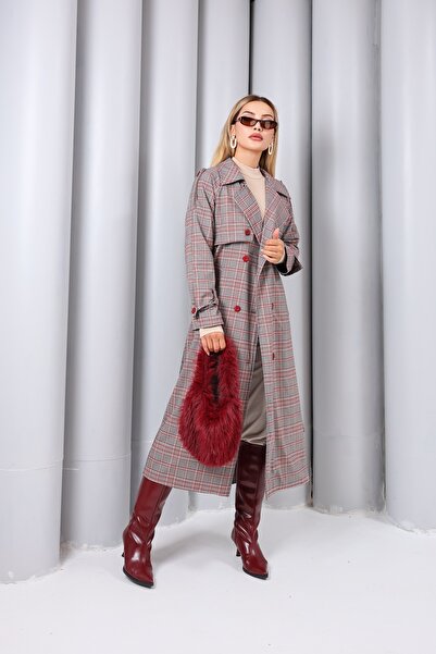 Heggo Rose Women's Oversize Trench Coat