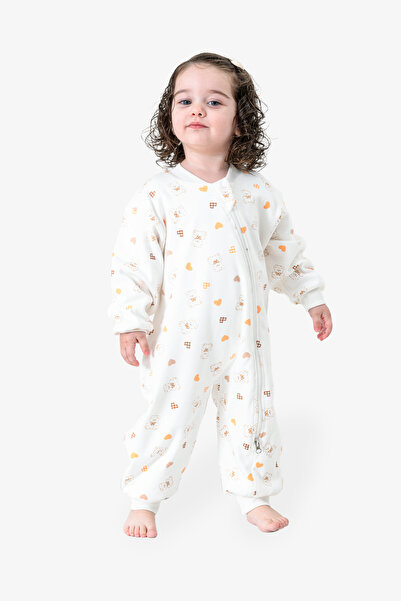 YİNZ Bebek & Çocuk Uyku Tulumu 1.5 TOG Kız Erkek, Desenli, %100 Pamuk, Oeko-T...