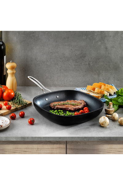 Schafer Gastronomie Master Granit Tava 28 Cm-Siyah